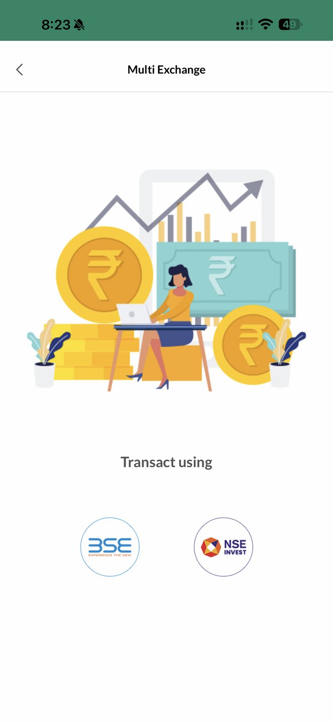 Transact via BSE and NSE from the PCJ Wealth app