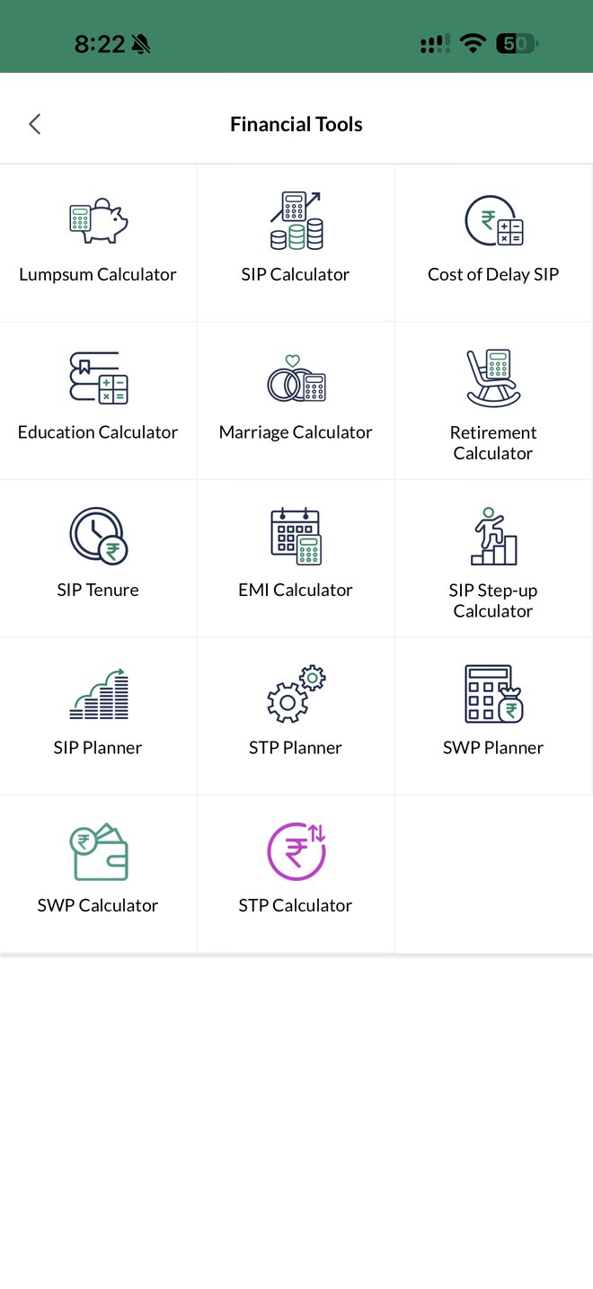 15+ financial calculators in the PCJ Wealth app